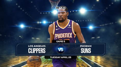 Los Angeles Clippers at Phoenix Suns Game 5 odds, picks & predictions.